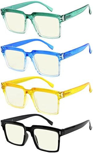 Очила 4 - Пакет Дизајн Очила За Читање За Жени-Модерни Преголеми Читатели
