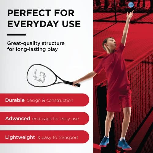 Gamma Tennis Ballhopper Balltube има 18 топки - лесен траен лесен колекционер на топката, носач и диспензерот, со лента за рамо