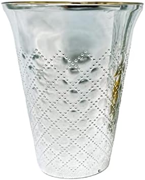 еврејски Мини 3.3 МЛ Модерна Чаша Кидуш-Тешка Пластика За еднократна употреба, Чаши за Вино Кидуш Обложени Со Сребро За Еврејски Настани