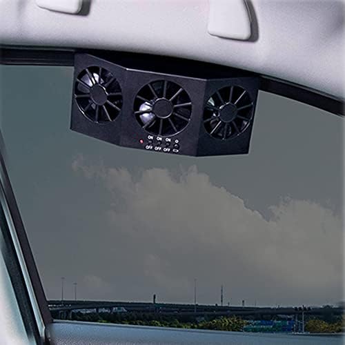 Cydzsw Автомобилски Вентилатор За Издувни Гасови На Прозорци,Прочистувач На Воздух За Автомобили, Вентилатори На Радијатори За Вентилација На Воздухот За Вентилациј