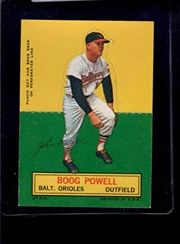 59 Буг Пауел - 1964 Топс Стенд Ап Бејзбол Картички Оценет НМ - Бејзбол Плочи Автограмирани Гроздобер Картички