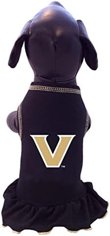 Сите Ѕвезда Кучиња NCAA Vanderbilt Комодори Куче Навивачка Фустан