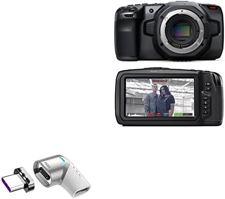 Адаптер за BlackMagic Pocket Camema Camera 6K - Адаптер за агол на PD MagnetoSNAP, заштеда на адаптер за полнење на агол на PD -адаптер