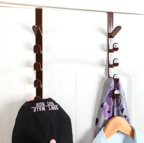 Ннепија врата куки спална соба закачалка за закачалка Облека за закачување на решетката над држачот за чанти за торбички Организации куки закачалка