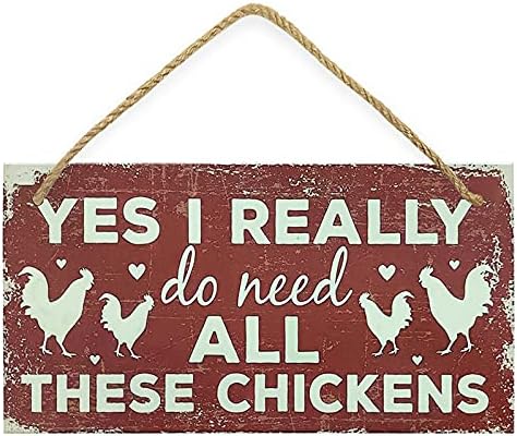 Смешен знак за пилешко јадете кујнски знак за loversубители на пилешко новости за роденденски подарок знак за пилешко кокошка куќа дома