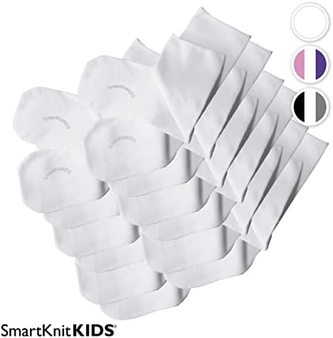 SmartKnitKIDS Беспрекорна Чувствителност Чорапи 12 Пакет-Направени ВО САД