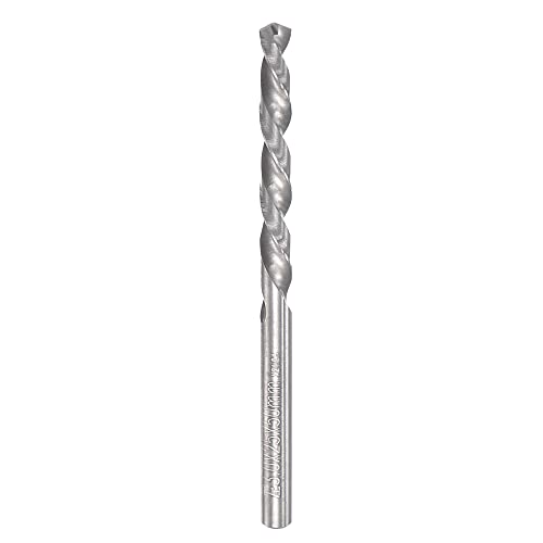 Uxcell Solid Carbide Twist Drib Bits 3,3 mm, метричка лева рака Спирална флејта со права