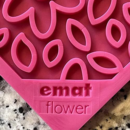 SodaPup цвет моќ eMat-Трајни Лижат Мат Фидер Направени Во САД Од Нетоксични, Миленичиња-Безбедно, Храна Безбедно Гума За Ментална