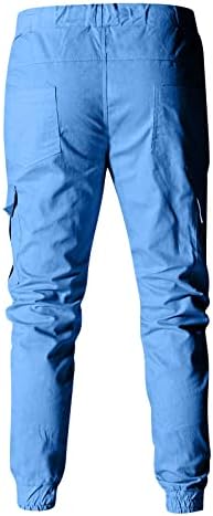 Машки панталони од дадубаби, кои се вклопуваат во машка комбинезони, кои влечат повеќе џебни панталони, панталони за пешачење, памучни панталони