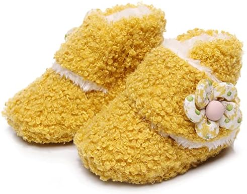 Феоја бебешки чизми за мали деца, папучи за новороденчиња, кои не се лизгаат, падли од крзнени куќи 0-18 месеци