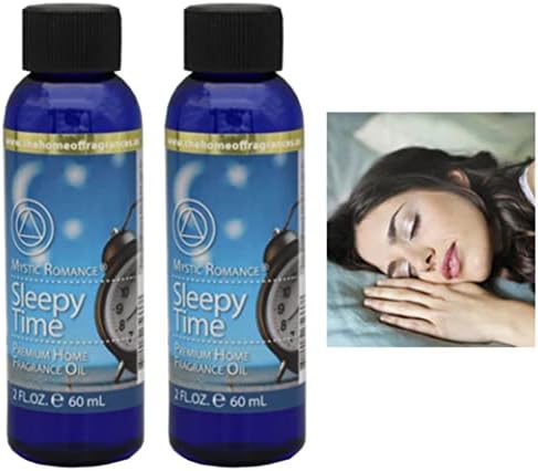 2 x длабока добра добра соба за спиење миризба на масло, горилник ароматерапија заспано време мирисот 2oz