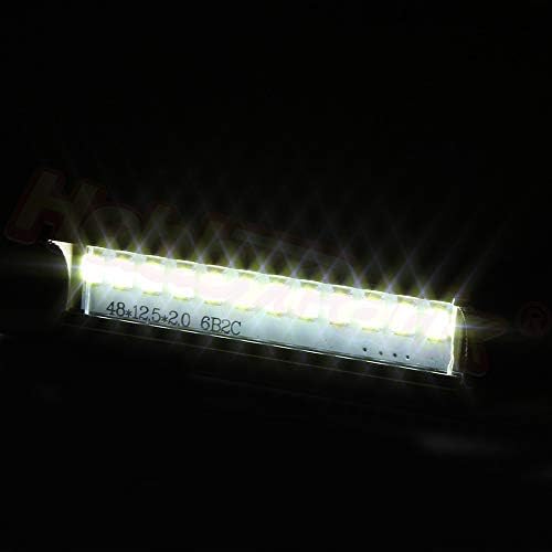 RC светло -лента 53мм LED светлосен комплет за Axial Armma Arrma Redcat 1/10 1/8 1/24 RC додатоци за автомобили со автомобили
