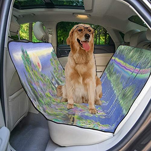 ЕНЕВОТКС Куче Седиште Покритие Прилагодено Убава Сценографијата Дизајн Печатење Автомобил Седиште Капаци За Кучиња Водоотпорен Нелизгање