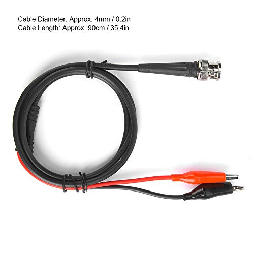 Коаксијален кабел за клип BNC, кабел за клип BNC, практична линија за тестирање на генератор на сигнал 90cm 50Ω машина за тестирање