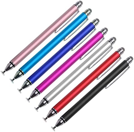 Пенкало за пенкало во Boxwave, компатибилен со WinMate M700DM8-4E - Дуалтип капацитивен стилус, врвот на влакната на врвот на врвот капацитивно пенкало за стилот за WinMate M700DM8-4E - ?