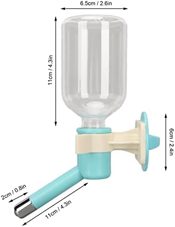 Деосдум Без Шише За Дозер За Вода За Кучиња Капка По Капка, 200мл Одгледувачница За Кучиња Одгледувачница За Вода За Пиење Котел
