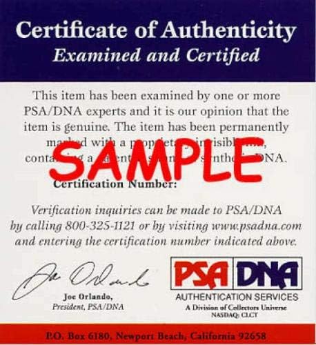 YA Tittle PSA DNA COA Autograph 8x10 потпишани фото гиганти - автограмирани фотографии во НФЛ