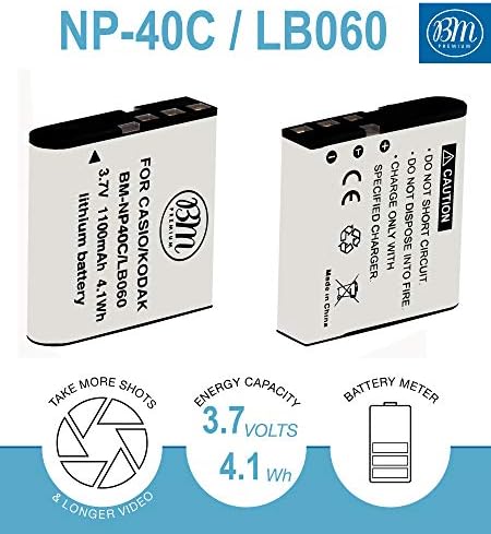Замена на батеријата BM Premium LB-060 за Kodak Pixpro AZ251, AZ361, AZ362, AZ365, AZ421, AZ501, AZ521, AZ522, AZ525, AZ526 камери