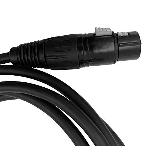 Заменлив кабел со XLR Femaleенски конектор, 5,2 ft XLR Кабел за слушалки за слушалки за чисто-COM CC-1110, CC-220, CC-300 и CC-400