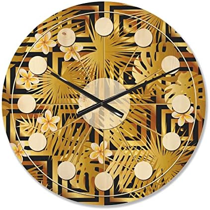 Дизајн Златна Модерна Луксузна Шема Среден Век Модерен Ѕиден Часовник Од Дрво Голем Декоративен Среден Век Модерен Ѕиден Часовник Преголеми Дрвени