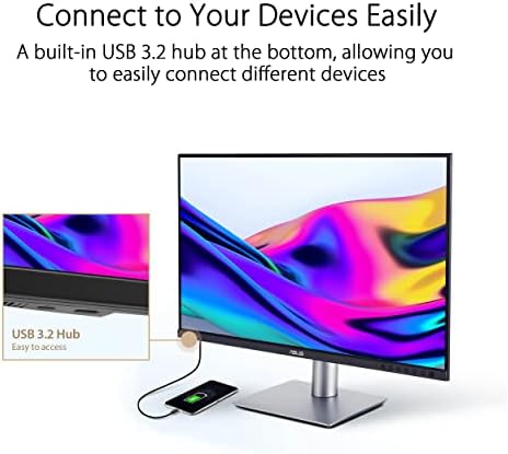 Asus Proart Display 24 ”16:10 HDR Професионален монитор-IPS ,, 97% DCI-P3, ΔE