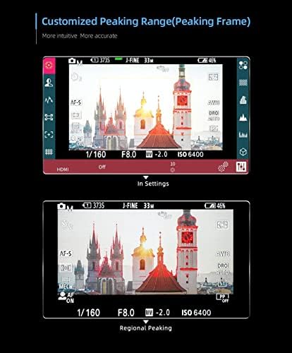 Портки ПТ6 5.2 4K HDMI Широк Спектар На Бои Спектар На Допир Камера Поле Монитор СО 3D ЛУТ |Нов Врв |600 Nit |Видео Помош |RGB