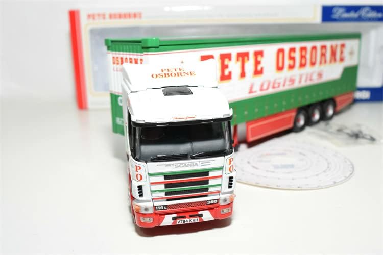 Corgi за Scania CutrainSide Pete Osborne Logistics Ltd Edition 1/50 Diecast Truck Pre-изграден модел