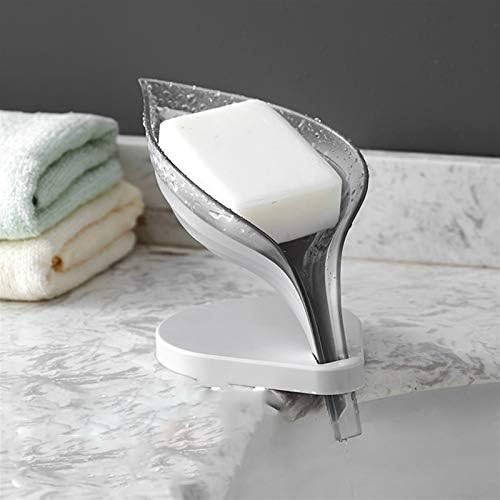 HNGM IEAF SOAP сапун сапун сапун кутија за сапун сапун кутија за складирање на кутија за вшмукување мијалник за мијалник за сунѓер решетката
