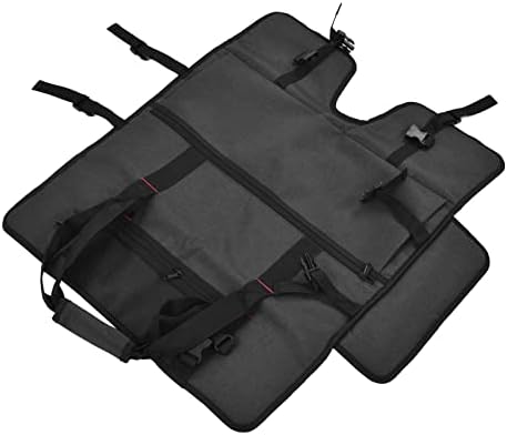 ФДИТ 24 инчи монитор за носење торба, постава мрежа за задниот џеб, црн компјутерски монитор за носење торба за прегледување