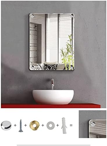 Огледални завртки Декоративни капачиња чисти прицврстувачи за бакар огледало ги покриваат ноктите за рекламирање 10мм за огледала