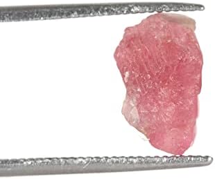 GemHub Природно сурово розово турималин груб лековит кристал 3,20 ct. Скапоцен камен за повеќекратни намени