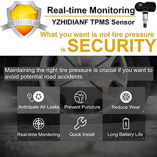 YZHIDIANF 5PACK 4260706011 TPMS сензори 315MHz Сензор за мониторинг на притисок на гуми за: -Toyota Tacoma Camry Tundra 4Runner RAV4