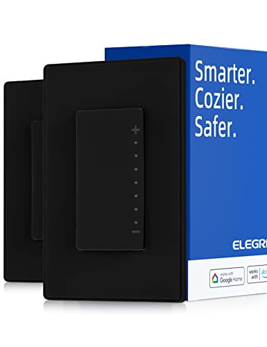 Smart Smart Dimmer Light Switch DPR30, 2,4GHz Wi-Fi Dimmer Switch Работи со Alexa и Google Assistant, единечен пол/3 начин, има потреба од