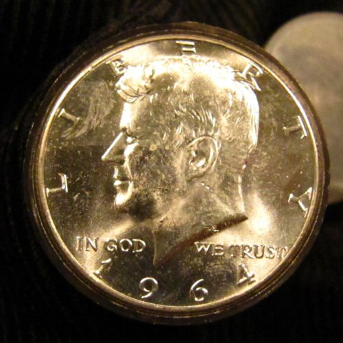 1 Ролна од 20 1964 Д Нециркулирани Кенеди Сребрена Половина Долари