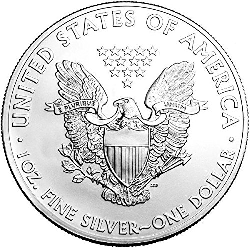 1995-Американски Сребрен Орел .999 Парична Казна Сребро Со Нашиот Сертификат За Автентичност Долар Нециркулирани
