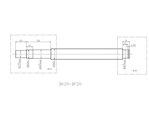 JOOMEN CNC 25 mm Линеарна Guideway Rail RM2505 Ballscrewcrew 1700mm Линеарно комплет за движење