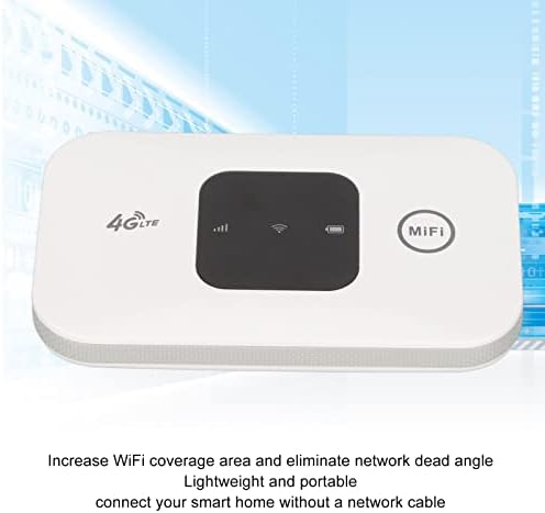 4G LTE Mobile Hotspot уред Преносен пат за патувања WiFi Routers SIM картичка безжичен рутер Отклучен безжичен рутер за жаришта, поддршка од 8 до 10 корисници, стабилност на сигналот,