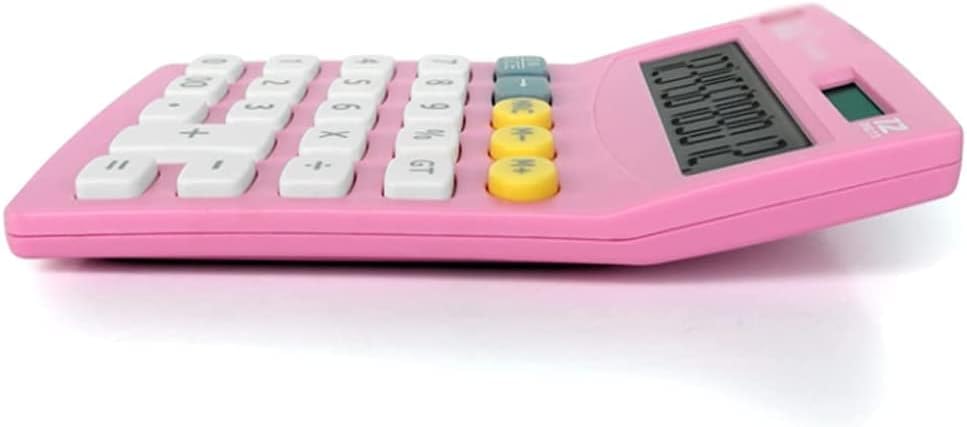 калкулатори Десктоп Калкулатор 12 Цифрен Со Голем Лцд Дисплеј И Чувствително Копче Соларна И Батерија Двојна Моќност За Канцелариски Студентски Калкулатор Подаро?