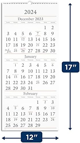 Ѕид Календар На ПРВ ПОГЛЕД 2024, 12 х 27, Голем, 3 Месец