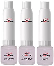 ABP Touch Up Basecoat Plus Clearcoat Plus Primer Spray Baint Комплет компатибилен со Monaco Red 2000 GTX орел