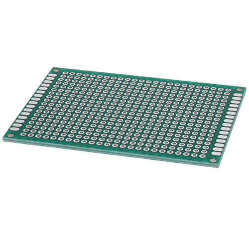 Fielect 3PCS 50 x 70mm двострана PCB табла Универзална печатена табла за прото за DIY лемење електронски проекти за тестирање на тестот