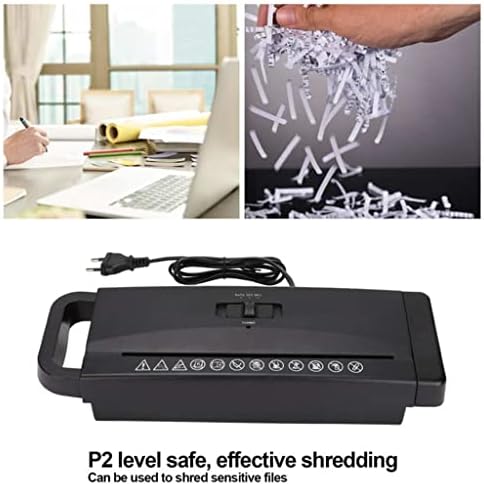 Заштита на прегревање на шредер на ZSEDP Низок бучава Црн Шредер со индикаторска светлина за домашна канцеларија