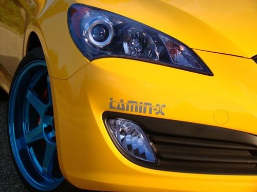 Ламин-х Прилагодено Одговара Сини Капаци На Фаровите За Порше 911 Турбо, ГТ2 Без Подлошки