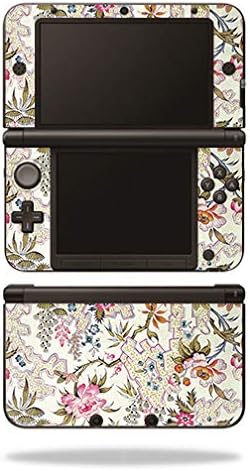 MOINYSKINS SKINE компатибилна со Nintendo 3DS XL - Флорален дизајн | Заштитна, издржлива и уникатна обвивка за винил декларална обвивка