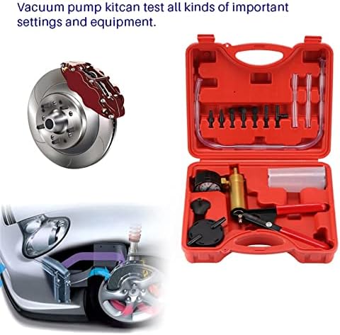 Прирачник за автомобилска пумпа за вакуумска пумпа за пумпање со двојна употреба со двојна употреба, алатка за замена на сопирачките