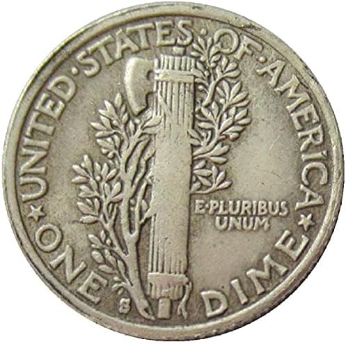 Американски 10 центи 1918 година, копирање на копирање на сребрени копии
