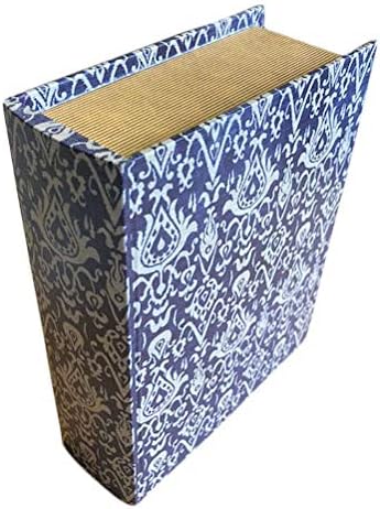 ВАЛД Увоз 4012/Д -р Дамаск образец Декоративна книга за складирање, 7.25 W x 10 L x 2,5 H
