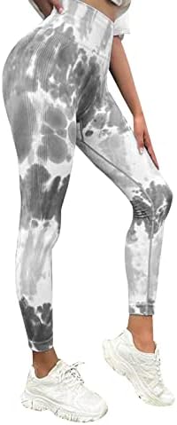 Јога Панталони Со Широки Нозе Под Половината Жените Печатат Прилагодени Хеланки Со Висок Струк Трчање Пилатес Јога Панталони