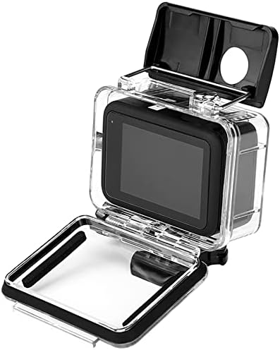 60м водоотпорно стакло стакло куќиште за нуркање со филтри за леќи x8 за GoPro Hero 9 10 црно