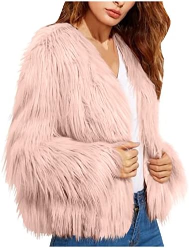 Huthенска женска кожна јакна од цврста боја, цврста боја, меки меки крзно топло палто гроздобер парка јакна